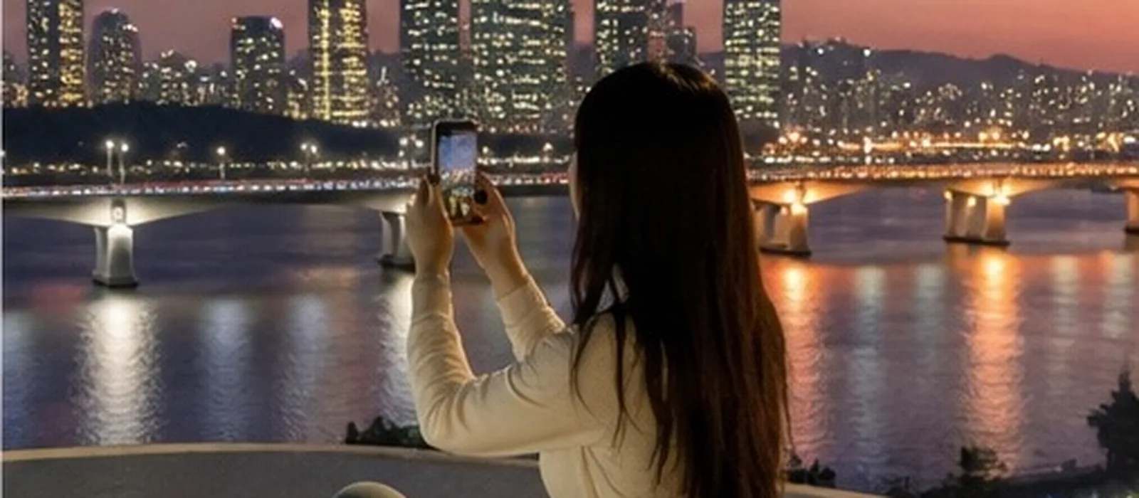 漢江の夜景